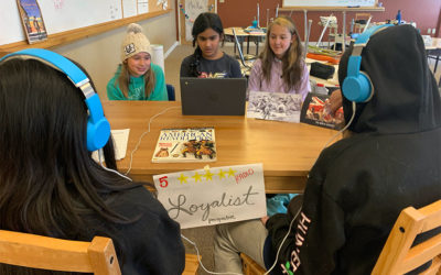 Fourth & Fifth Grades Create ‘American Revolution’ Podcasts