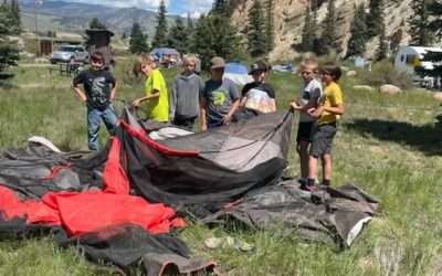 PPOS students begin project with camping in Creede