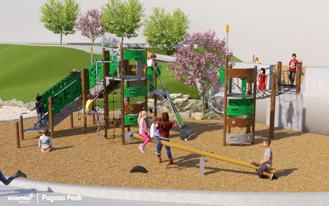 3D image of the new PPOS playground